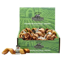 Red Barn Puffed Collagen Curly Springs Natural Dog Chews - 6-7 Inch - 25 Count