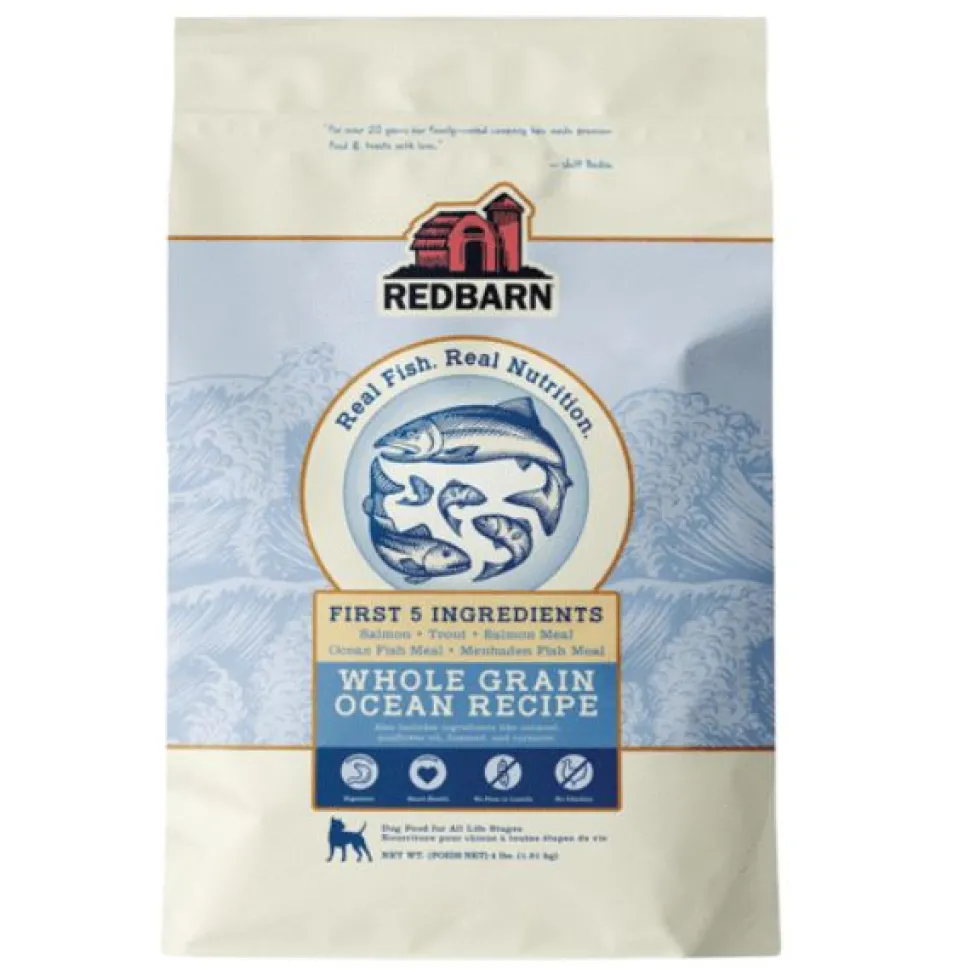 Red Barn Whole Grain Ocean Dry Dog Food - 4 lbs