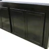 R&J Enterprises Birch Series Cabinet Aquarium Stand - Black - L:72" X W:18" X H:30" Inches