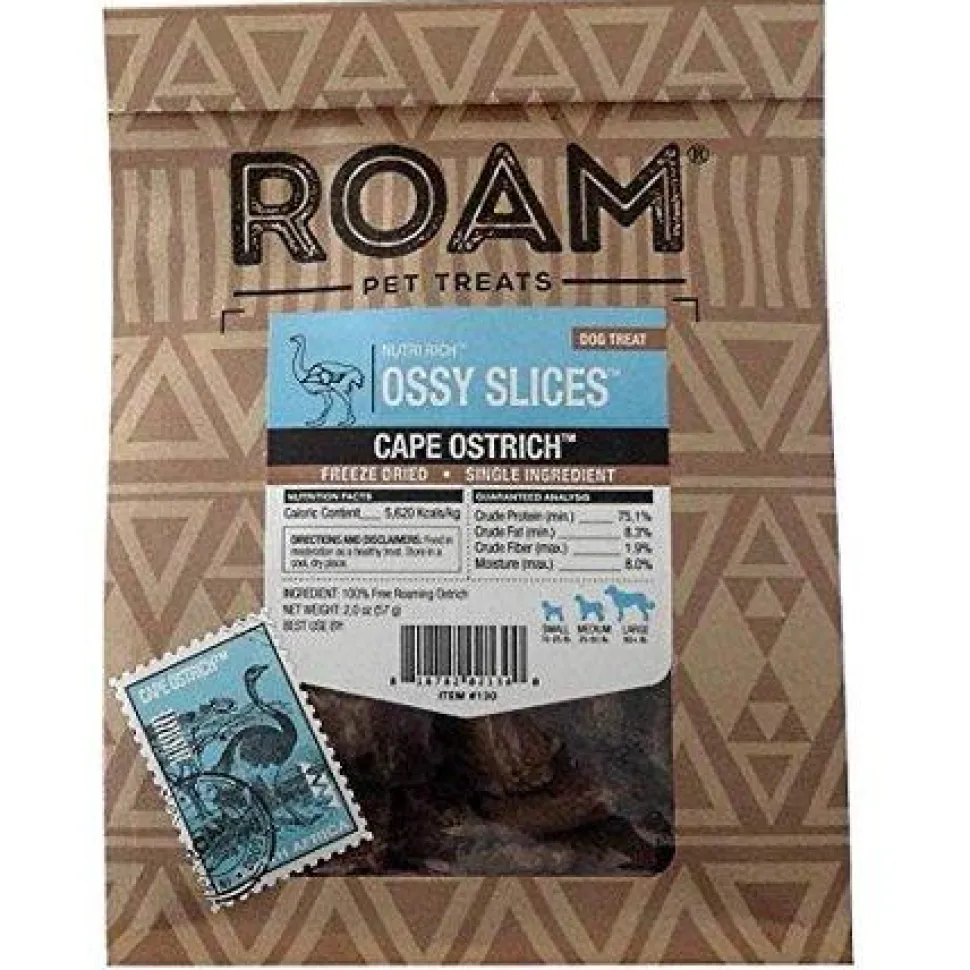 Roam Ossy Slices Freeze-Dried Dog Treats - 2 oz Box