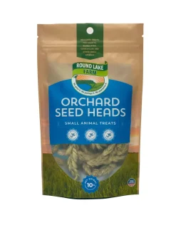 Round Lake Farms Orchard Seed Heads Small Animal Treats