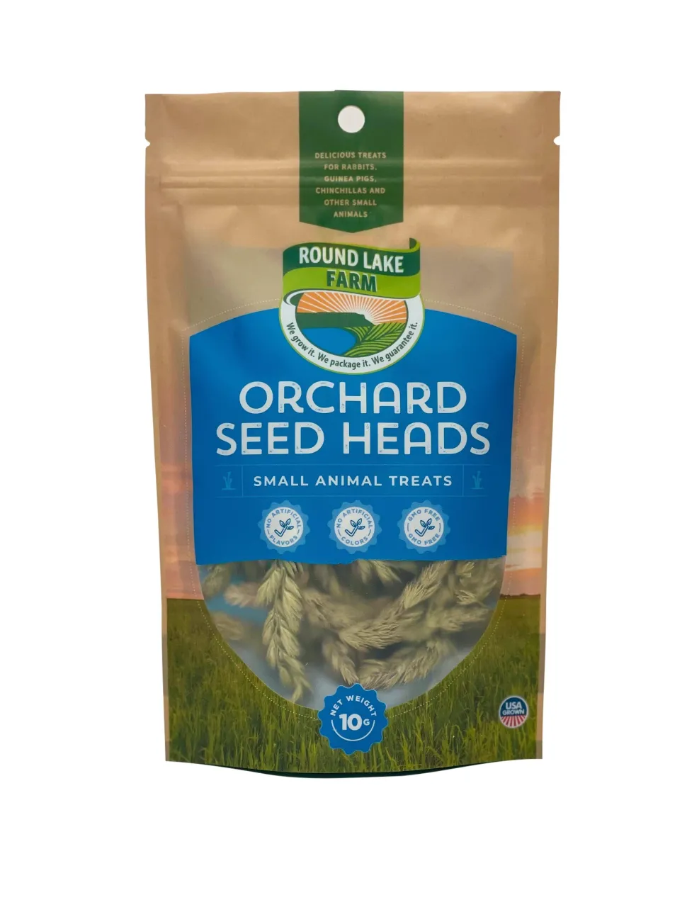 Round Lake Farms Orchard Seed Heads Small Animal Treats