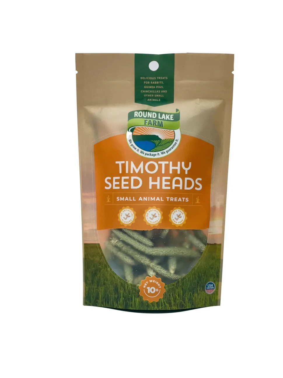 Round Lake Farms Timothy Seed Heads Small Animal Treats