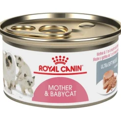 Royal Canin Feline Health Nutrition Mother & Babycat Ultra Soft Mousse in Sauce Canned Cat Food