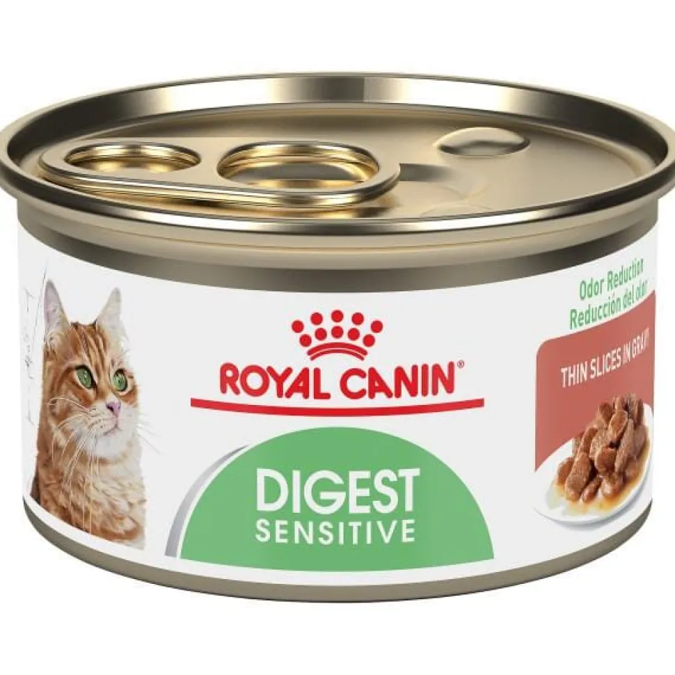 Royal Canin Feline Nutrition Digestive Sensitive Thin Slices in Gravy Canned Cat Food