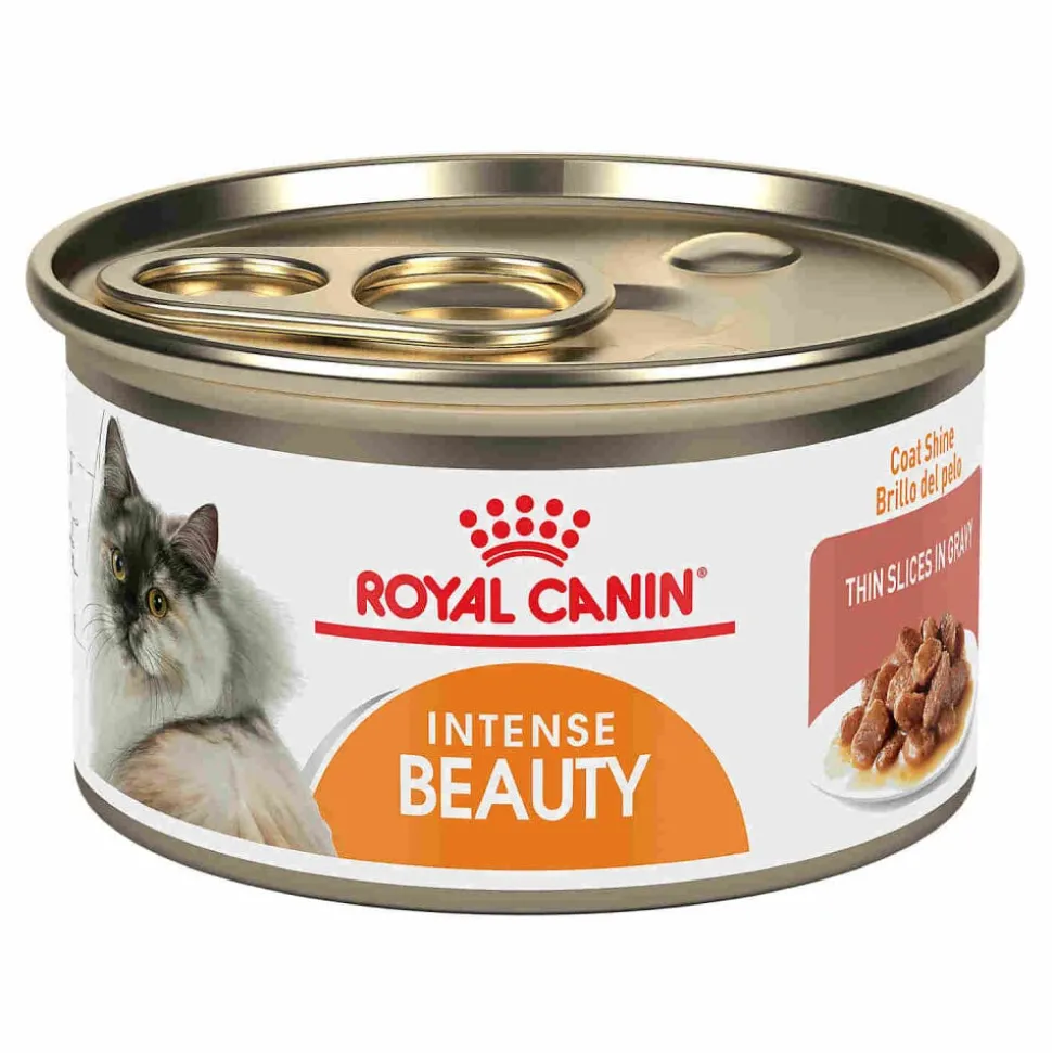 Royal Canin Intense Beauty Thin Slices in Gravy Canned Cat Food