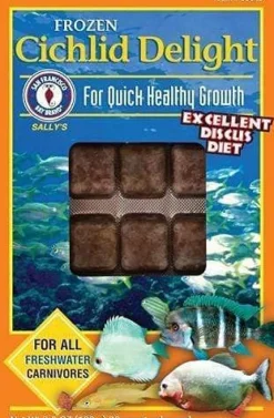 San Francisco Bay Brand Frozen Cichlid Delight - 30 Cubes - 3.5 oz