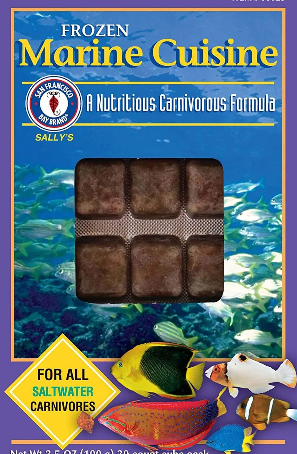 San Francisco Bay Brand Frozen Marine Cuisine - 30 Cubes - 3.5 oz