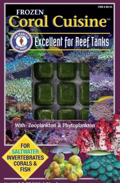 San Francisco Bay Brand Frozen Coral Cuisine - 30 Cubes - 3.5 oz