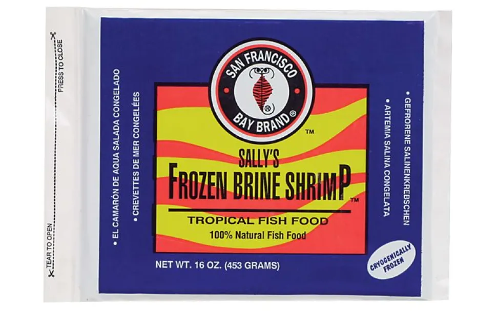 San Francisco Bay Brand Frozen Brine Shrimp - 4 oz
