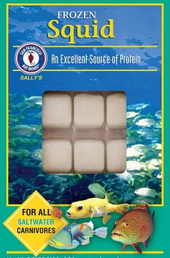 San Francisco Bay Brand Frozen Squid - 30 Cubes - 3.5 oz