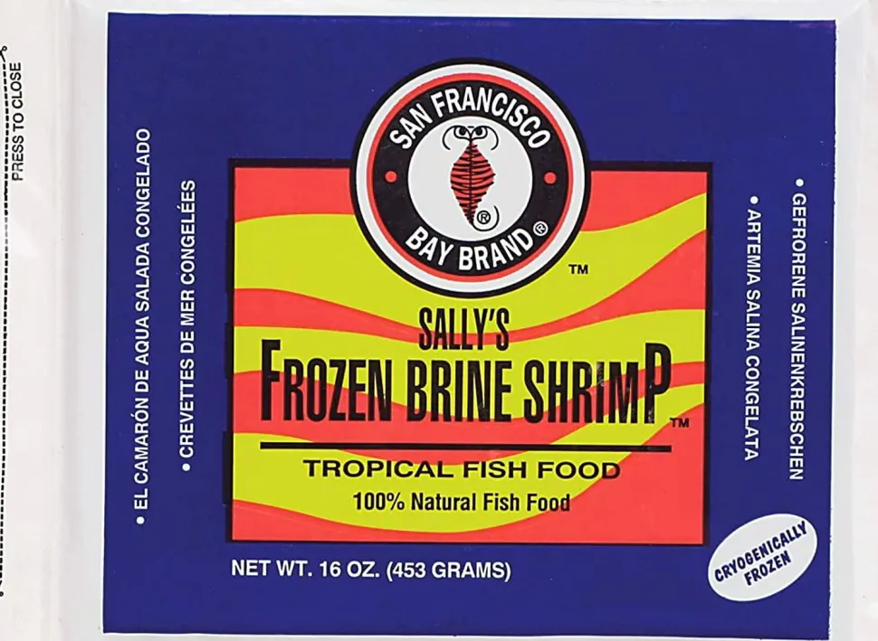San Francisco Bay Brand Frozen Brine Shrimp - 16 oz