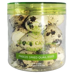 Savage Cat All-Natural Whole Quail Eggs Freeze-Dried Cat Treats - 2.75 Oz