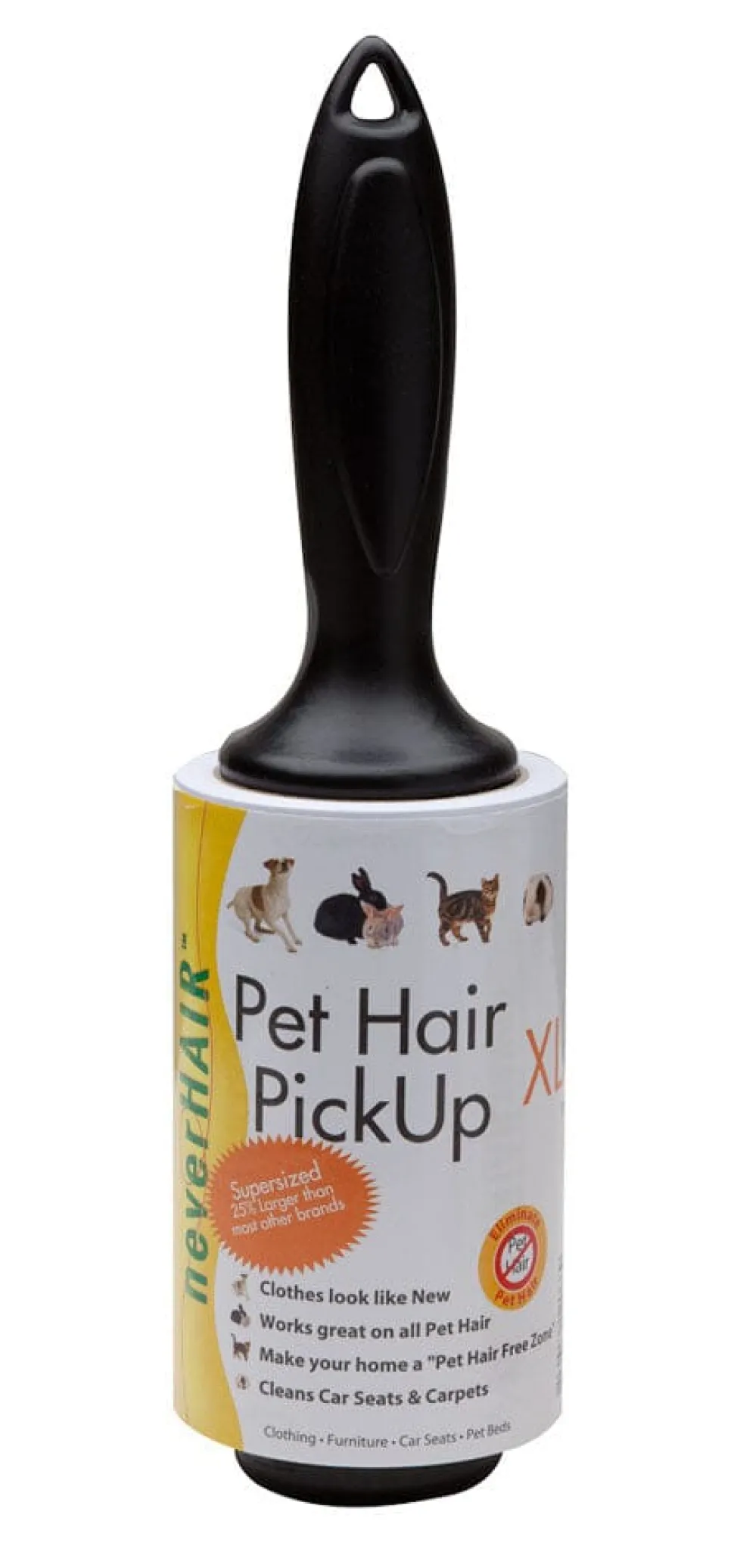 Savory Prime Pick Up Roller Black - 10 in - Extra Large