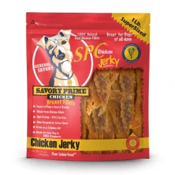 Savory Prime SPC Jerky Treats Chicken - 16 Oz