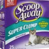 Scoop Away Super Clump Unscented Cat Litter - Unscented - 25 Lbs