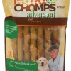 Scott Pet Nutri-Chomps Rawhide-Free Advanced Mini Twists Wrapped with Chicken Natural Dog Chew Treats - Mini - 12 Count