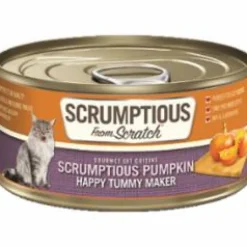 Scrumptious Dog and Cat Pumpkin Puree Canned Cat Food - 2.8 Oz - Case of 12