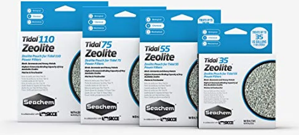 Seachem Tidal 75 Zeolite - 250 ml (Bagged)