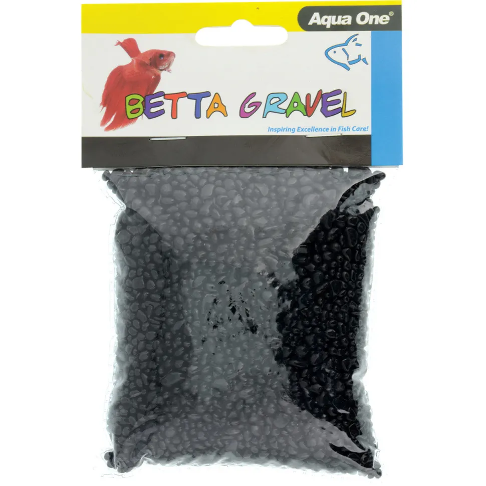 Seapora Betta Gravel - Black - 350 g