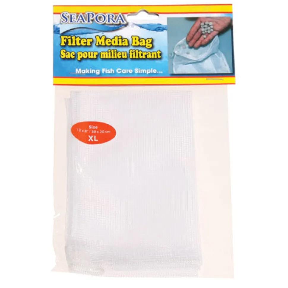 Seapora Filter Media Bag - 12" x 8" - Pack of 12