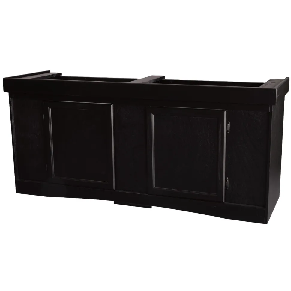 Seapora Monarch Cabinet Stand - Black - 60" x 18"
