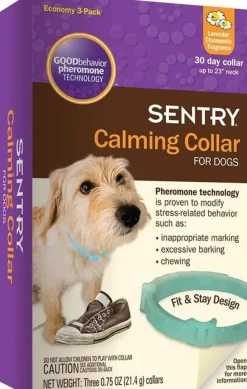 Sentry 30 Day Calming Collar for Dogs - Lavender/Chamom - 3 Pack