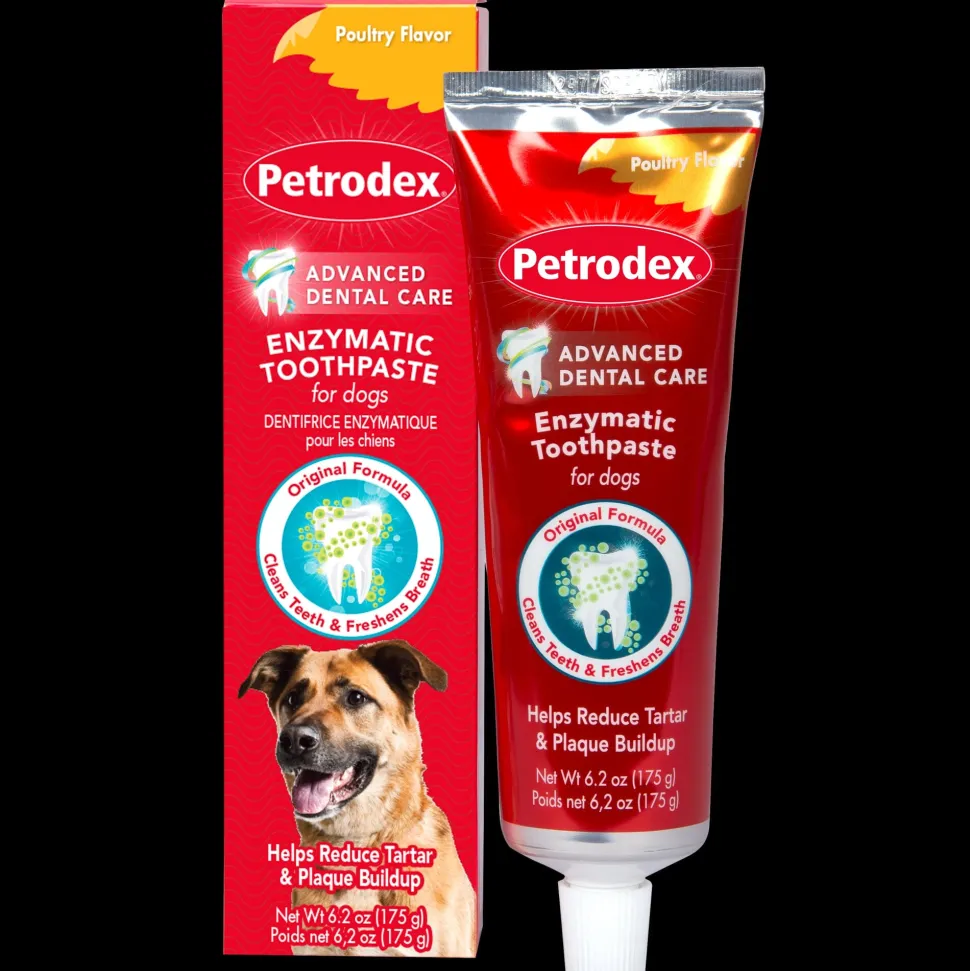Sentry Petrodex Enzymatic Toothpaste Dog Dog Dental Care - Poultry - 6.2 Oz