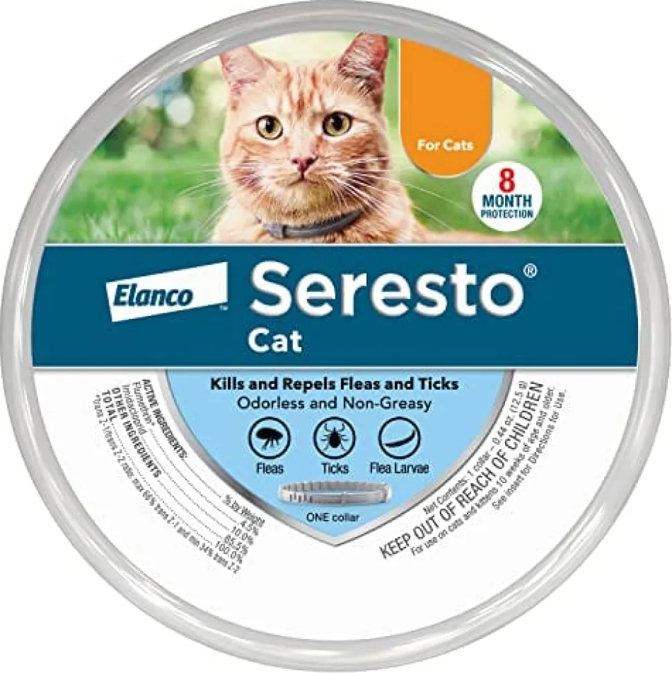Seresto Flea & Tick Collar for Cats - Os