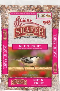 Shafer Nut N' Fruit Wild Bird Food Seed Mix - 15 Lbs