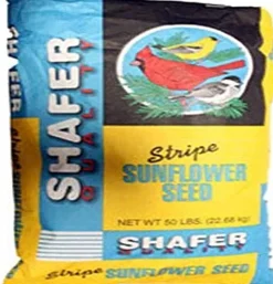 Shafer Striped Sunflower Wild Bird Food - 20 Lbs