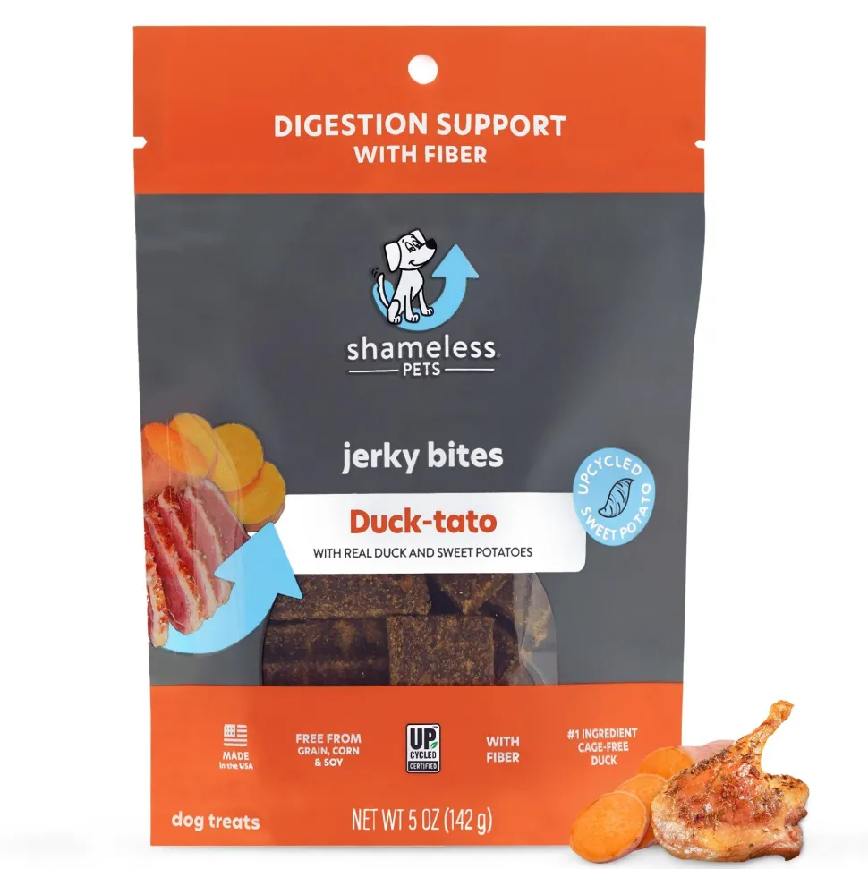 Shameless Pets Duck-Tato Duck and Sweet Potato Jerky Dog Treats - 5 Oz - Case of 6