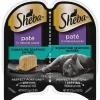 Sheba Premium Pate Seafood Entrée Twin Multi-Pack Wet Cat Food - 2.65 oz - Case of 24