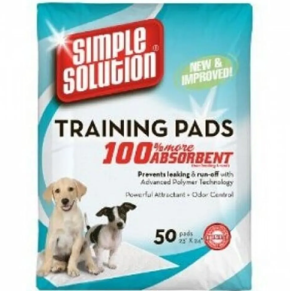 Simple Solution Dog Training Pads Dog Training Pads - 23 X 24 In - 50 Count