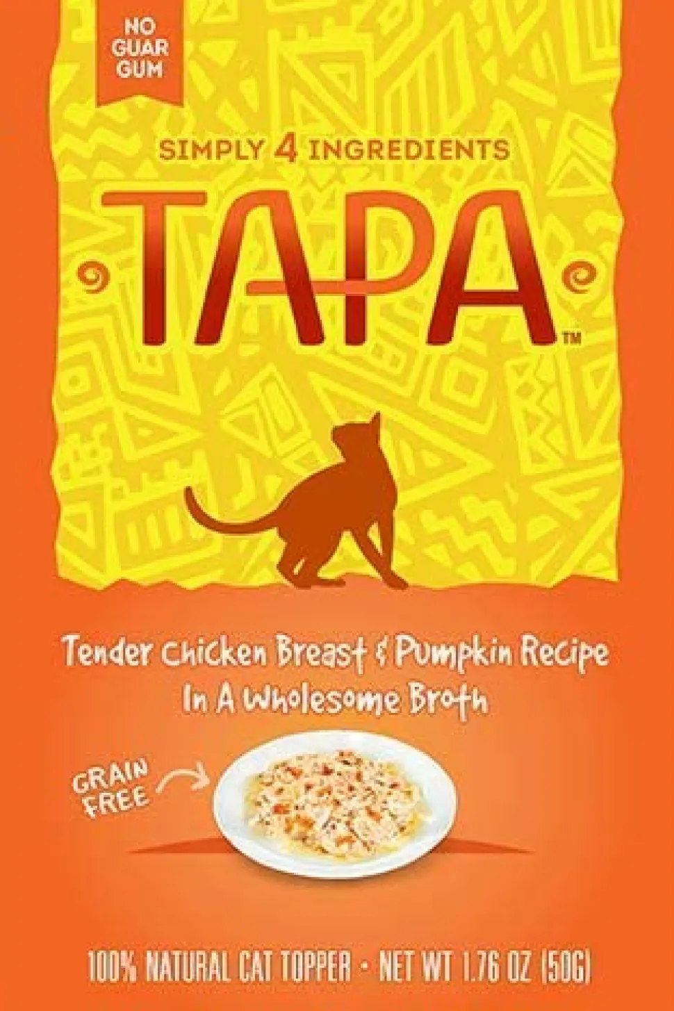 Simply 4 Ingredients Tapa Chicken & Pumpkin Wet Cat Food - 1.76 oz - Case of 8