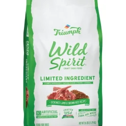 Simply Six Limited Ingredient Dry Dog Food - Lamb Rice and Peas - 28 Lbs