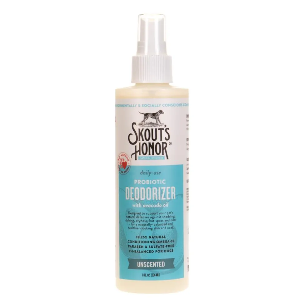 Skout's Honor Cat and Dog Deodorizer - Unscented - 8 oz Bottle