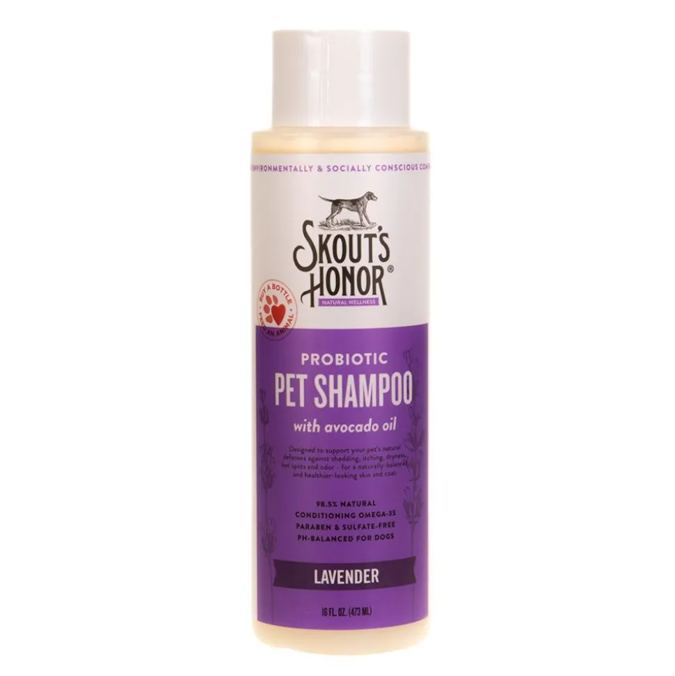 Skout's Honor Cat and Dog Shampoo - Lavender - 16 oz Bottle