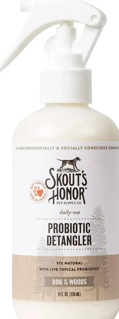Skout's Honor Dog of the Woods Dog Detangler - 8 Oz Bottle