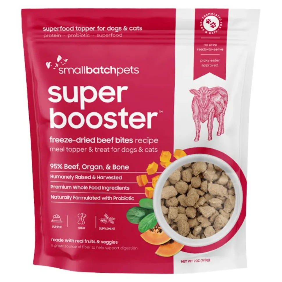 Small Batch Dog and Cat Freeze-Dried - Small Bites Beef - 7 Oz