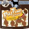 Smartbones Playtime Chews with Real Chicken Inside Dog Dental and Hard Chews - Peanut Butter - Small - 10 Pack