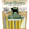 Smartbones Skin & Coat Care Sticks Dog Dental and Hard Chews - Chicken and Vegetable - 16 Pack