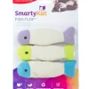 SmartyKat Fish Flop Crinkle Plush Catnip Toy - Multi-Color - 3 Pack