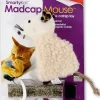 SmartyKat Madcap Mouse Refillable with Catnip Tube Cat Toy Assorted