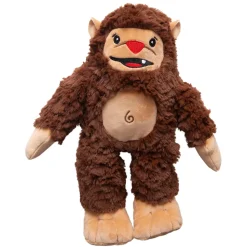 Snugarooz Billy the Bigfoot Squeak and Crinkle Plush Dog Toy