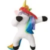 Snugarooz Dab The Unicorn Squeak and Crinkle Plush Dog Toy - 12" Inches