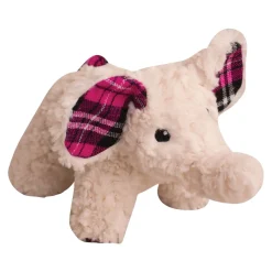 Snugarooz Ella The Elephant Squeak and Crinkle Plush Dog Toy - 11" Inches