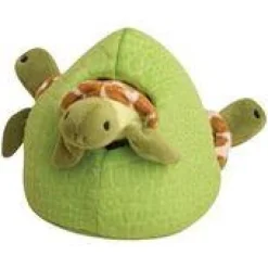 Snugarooz Hide and Seek 4-in-1 Interactive Squeak and Crinkle Plush Dog Toy