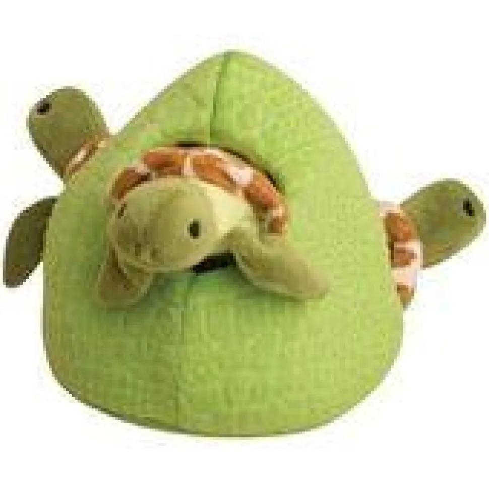Snugarooz Hide and Seek 4-in-1 Interactive Squeak and Crinkle Plush Dog Toy