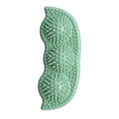 Snugarooz Pea Pods Dental Textured TPR Rubber Puppy Dog Toy - Green - 5" Inches